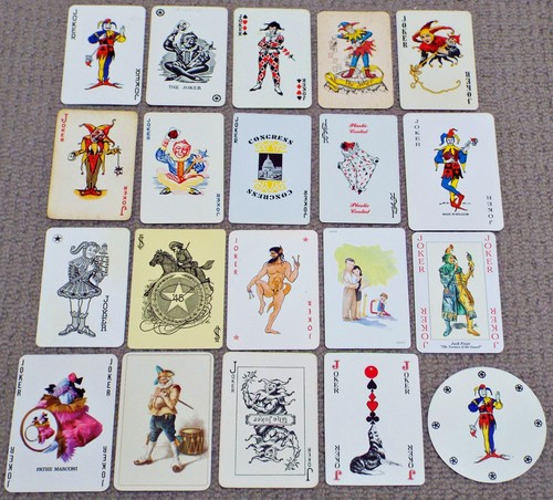 Vintage joker single - 20, x