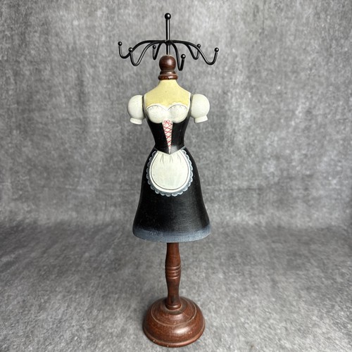 Vintage wood hand painted - vintage, maid