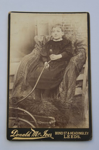 Cabinet card boy in an - cabinet, of