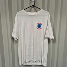 Converse Tshirt Womens XL White Graphic Cotton Flower Skull