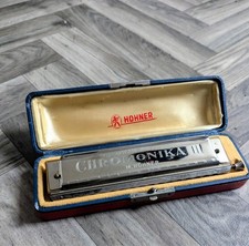 Vintage HOHNER Chromonika 111 /Harmonica  Musical instrument 