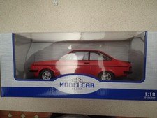 Model Car Group MCG18249 1:18 Ford Escort MKII RS2000 LHD Red Factory Sealed