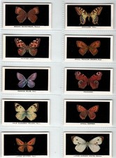 Abdulla: British Butterflies 1935 Full Set 25 Cigarette Cards