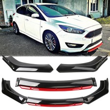 Glossy Black Front Bumper Lip