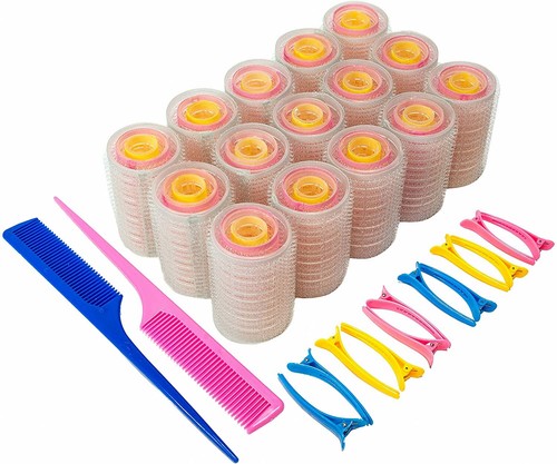 Pieces hair rollers with - hair,