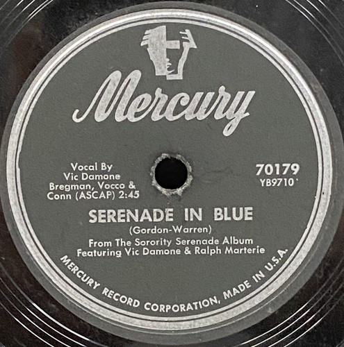 Vic damone serenade blue - vic,