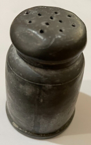 Civic pewter pepper pot - civic,