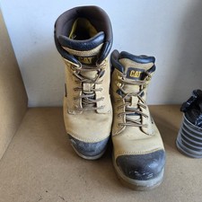 Mens Caterpillar "SPIRO"  STEEL TOE Waterproof Cat Ankle Boots. UK 7  -