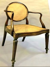 An Elegant Georgian Bergère Rosewood Armchair you will never part with-FreeDlvry