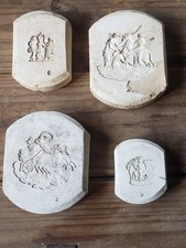 4 x ceramic wedgwood mould