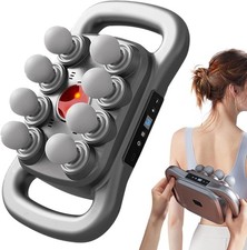 8 Head Massage Gun Deep Tissue Handheld Massager 3 Modes & 30 Speed,