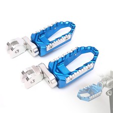 For Aprilia RSV 1000 SP/R 97-03 02 01 25mm Lower Front Foot Pegs Wide Rider Blue