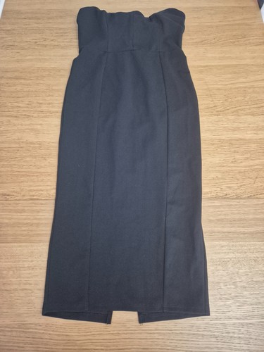Asos size black strapless - 10,