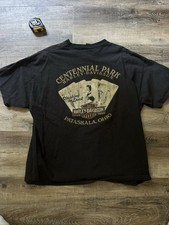 Centennial Park Harley Davidson Trade Mark Moter Cycle Hanes Beefy 2XL