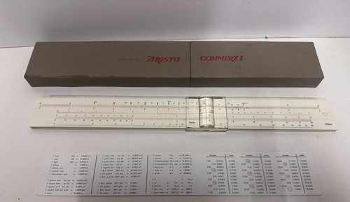Aristo commerzi slide - 12", rule