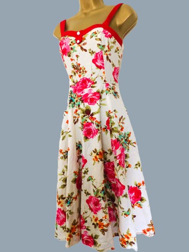 Hearts roses cream - &,