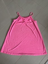 Womens Pink  Towelling Dress