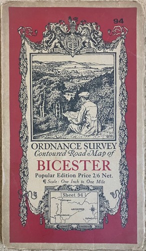 1932 ordnance survey one - survey, inch