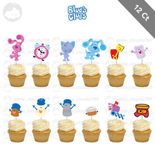 12 Blue's Clues Cupcake Topper