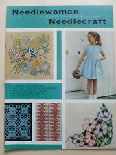 NEEDLEWOMAN & NEEDLECRAFT No. 97 (1964) with embroidery transfer  - Needlework