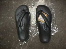AUSSIE-SOULS-soles NEW-FLIP-FLOPS- BLACK-43 - us 10  FLIP FLOP  aussie soles