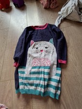 2-3 Year Old Girl Jumper Dress GEORGE  Cat