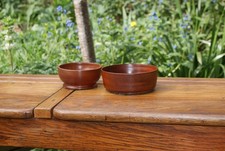 Pair Of Vintage Hand Turned