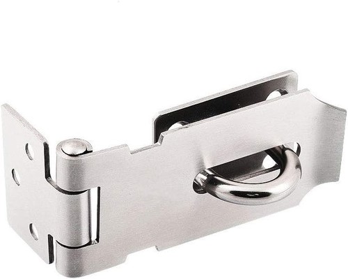 Stainless steel padlock hasp - steel,