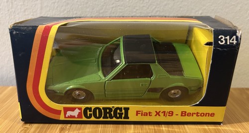 Vintage corgi toys 314 fiat - corgi,