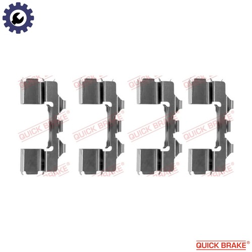 Accessory kit disc brake - disc, pad