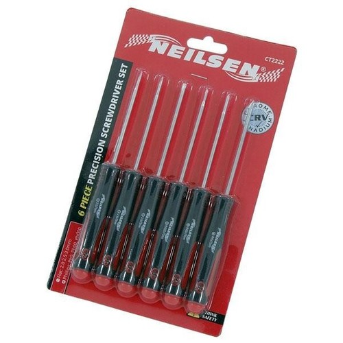6pc precision screwdriver set - precision,