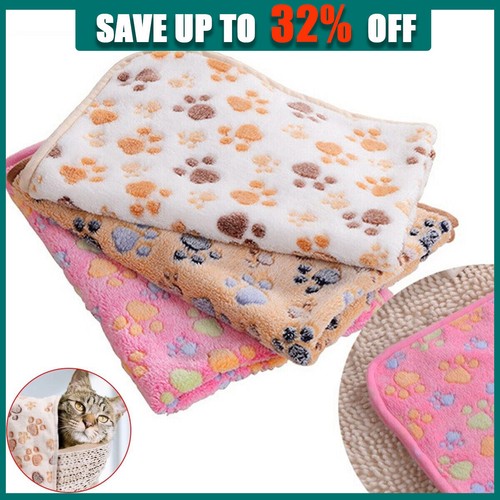 Pet blanket fleece mat - l,