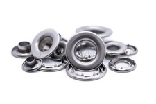 Grommets eyelets marine grade stainless steel rolled rim heavy duty 7mm - 16mm