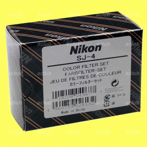 Nikon color filter set - sj-4,