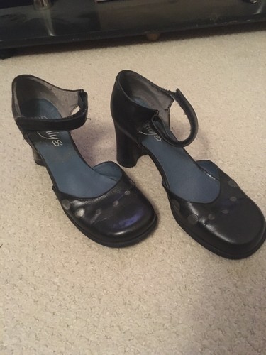 Shellys shoes black size - black, 5