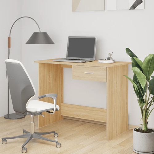Sonoma oak desk with - desk,