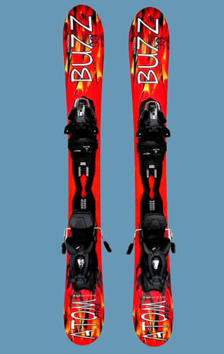 Buzz atom fire skis - fire, 99