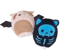 McDonalds Squishmallows Stump & Brock Halloween 2023 Happy Meal Plush Toys