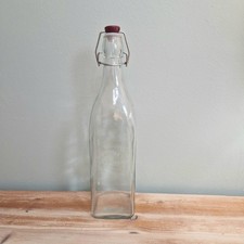 Kilner Vintage Clip Top  Preserve Bottle  1 Litre Height 12in Kitchen Accessory