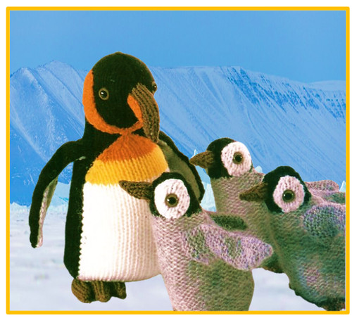 Knitting pattern penguin - knitting,