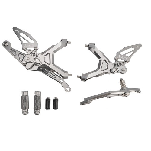 Aluminum grey adjustable rear - grey,
