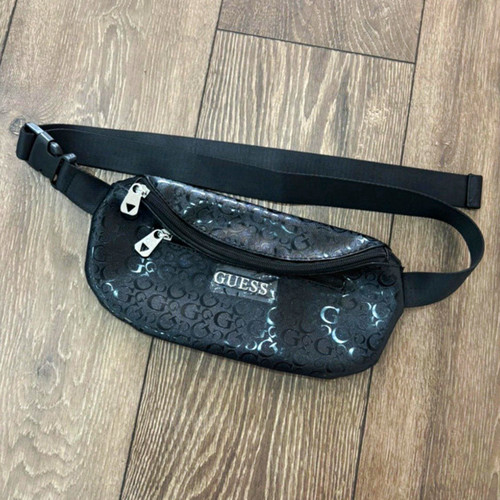 Authentic guess black monogram - black,