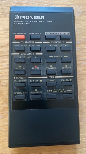 Pioneer dc014 remote - pioneer,