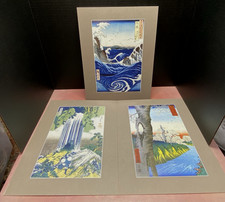 Set of 3 Japanese Utagawa