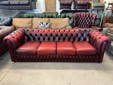 Saxon Chesterfield Oxblood
