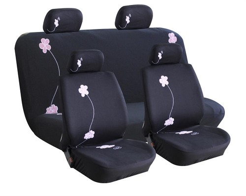 Flower bloom girls back car - girls, lo-back