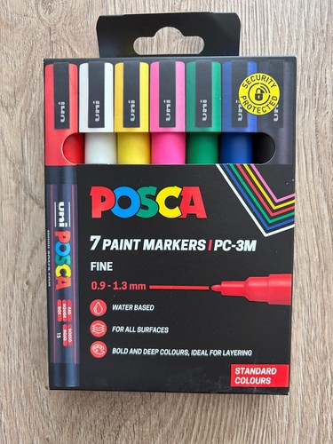 Uni posca paint - pc-3m, markers