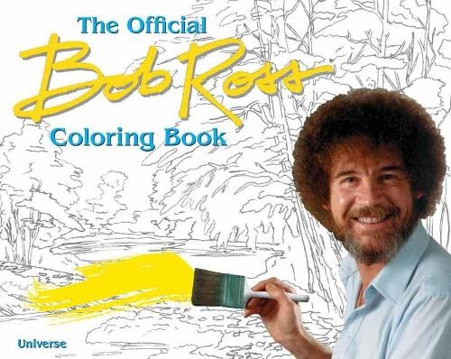 Bob ross coloring book - book,