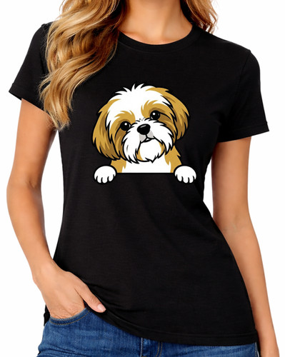 Shih tzu dog shirt cute - tzu, t-shirt