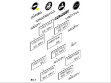 GENUINE VAUXHALL VECTRA B REAR